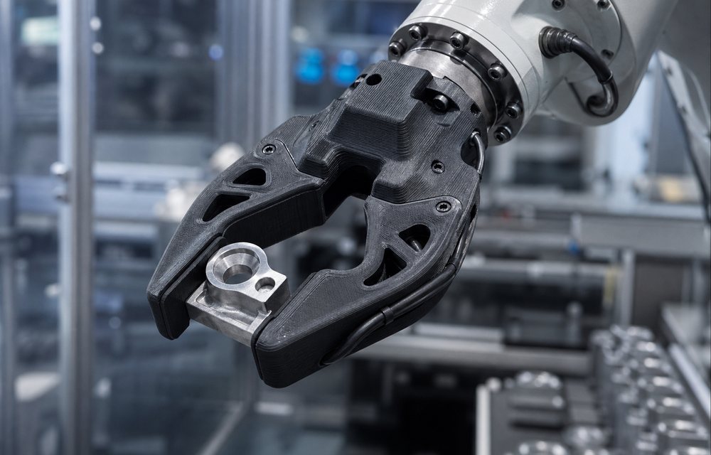 3D printed robotic gripper and end-of-arm tooling